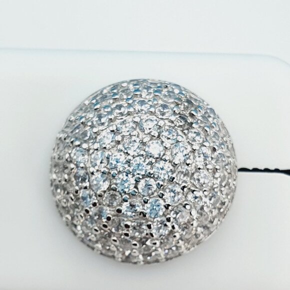 "925 Sterling Silver Cubic Zirconia Earrings, UU1P6A6105 - Picture 5 of 10